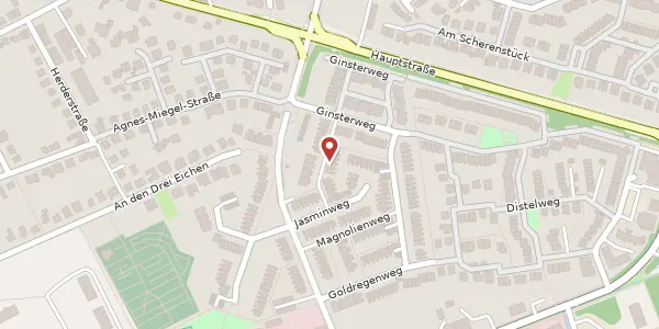 Karte der Umgebung von Zaubernussweg 11, 53757 Sankt Augustin