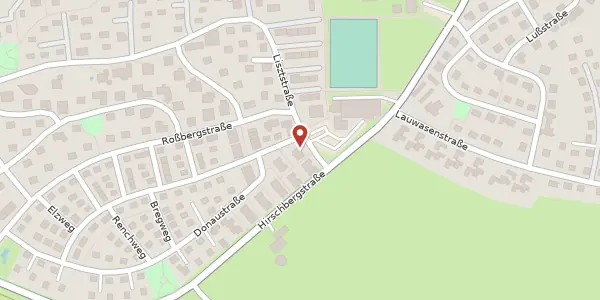 Karte der Umgebung von Lisztstraße 94, 72336 Balingen
