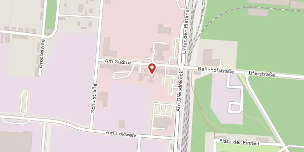 Karte der Umgebung von Am Südtor 2 a, 14774 Brandenburg