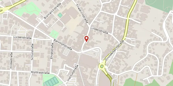 Karte der Umgebung von Hauptstraße 49, 69469 Weinheim