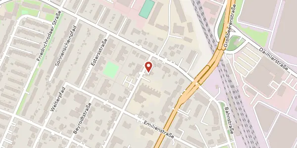 Karte der Umgebung von Bruno-Möhring-Straße 3, 12277 Berlin