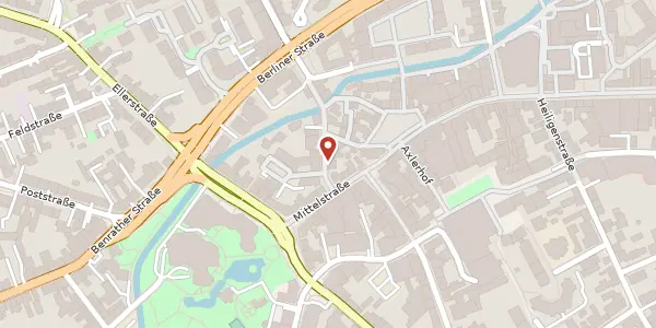 Karte der Umgebung von Schwanenstr. 6, 40721 Hilden