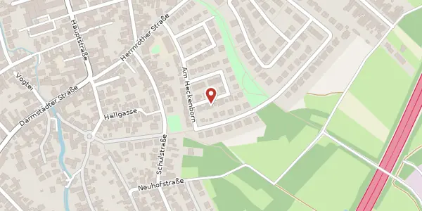 Karte der Umgebung von Jutta-Dröll-Str. 26, 63303 Dreieich