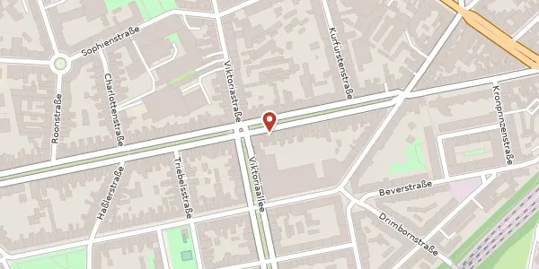 Karte der Umgebung von Oppenhoffallee 90, 52066 Aachen