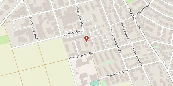Karte der Umgebung von Elsa-Brändström-Weg 4, 70736 Fellbach