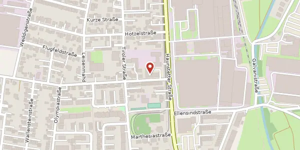 Karte der Umgebung von Schafweidstr. 1, 86179 Augsburg