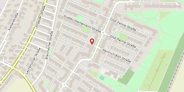 Karte der Umgebung von Josef-Felder-Str. 1, 86199 Augsburg