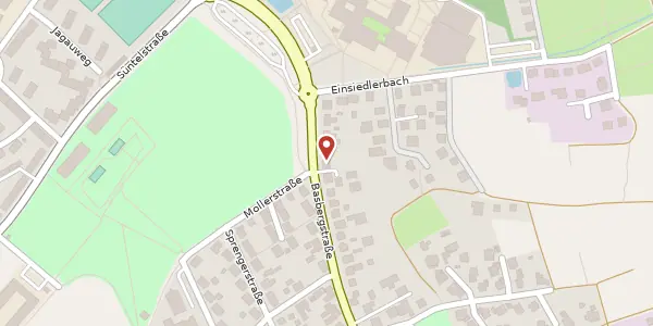 Karte der Umgebung von Basbergstraße 98, 31787 Hameln
