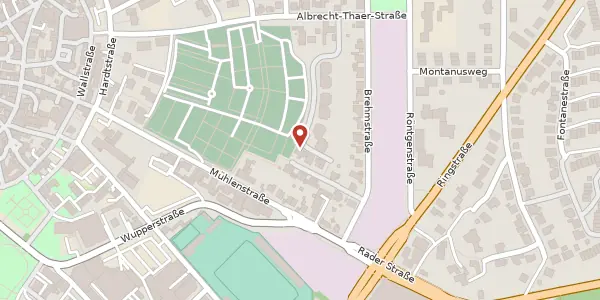 Karte der Umgebung von An der Tuchwiese 8, 42897 Remscheid