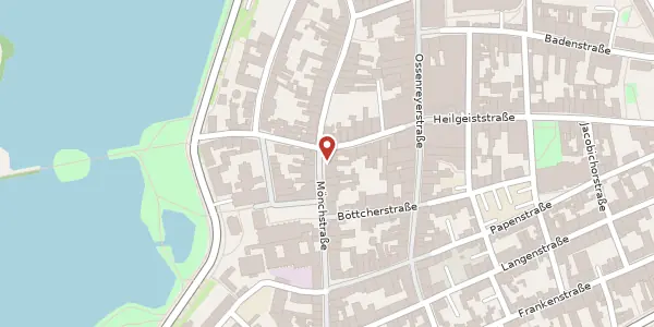 Karte der Umgebung von Mönchstraße 50, 18439 Stralsund