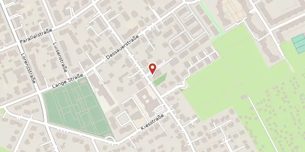 Karte der Umgebung von Kurfürstenstraße 52, 12249 Berlin