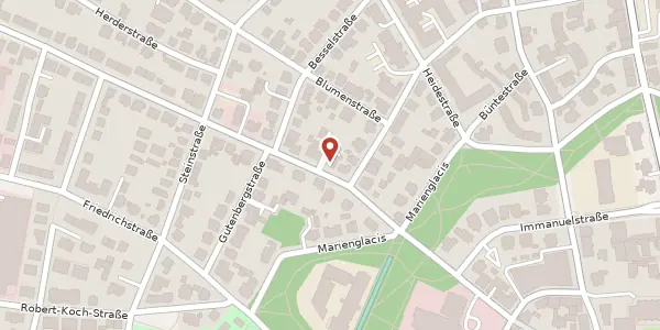 Karte der Umgebung von Hahler Str. 24, 32427 Minden