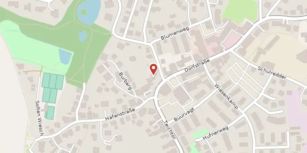 Karte der Umgebung von Dorfstraße 7, 24226 Heikendorf