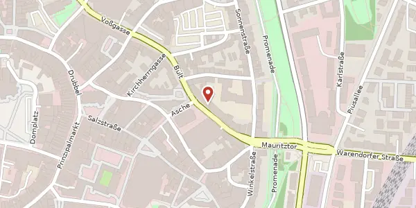 Karte der Umgebung von Mauritzstr. 8, 48143 Münster
