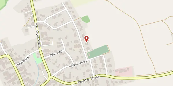 Karte der Umgebung von Luisenburgstr. 17, 95682 Brand