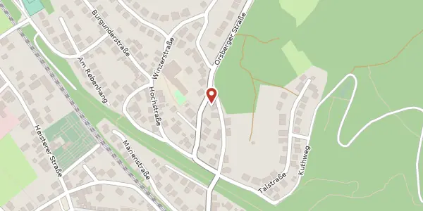 Karte der Umgebung von Orsberger Straße 14, 53579 Erpel