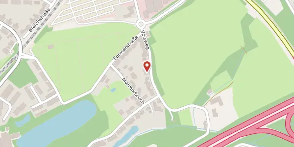 Karte der Umgebung von Voisweg 22, 40878 Ratingen