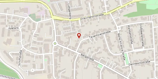 Karte der Umgebung von Tauentzienstr. 51, 44339 Dortmund