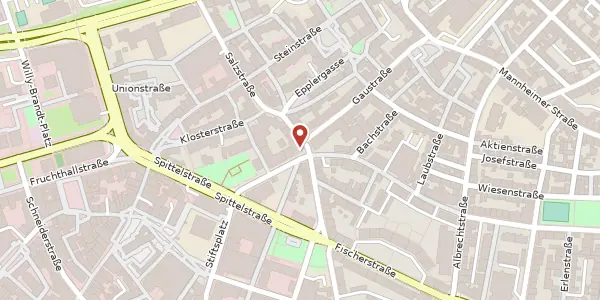 Karte der Umgebung von Kanalstraße 7, 67655 Kaiserslautern