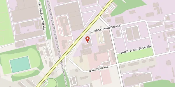 Karte der Umgebung von Kindleber Straße 132, 99867 Gotha