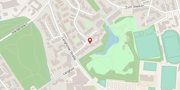 Karte der Umgebung von Zum Stadtbad 11, 40764 Langenfeld
