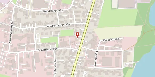 Karte der Umgebung von Haunstetter Str. 62, 86343 Königsbrunn