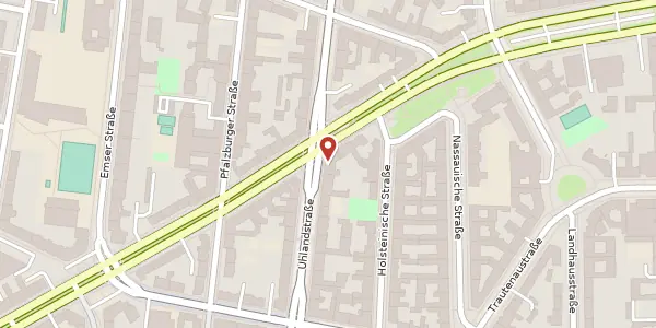 Karte der Umgebung von Uhlandstraße 137, 10717 Berlin