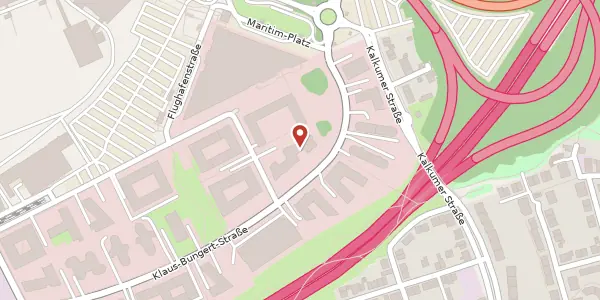 Karte der Umgebung von Peter-Müller-Str. 3, 40468 Düsseldorf