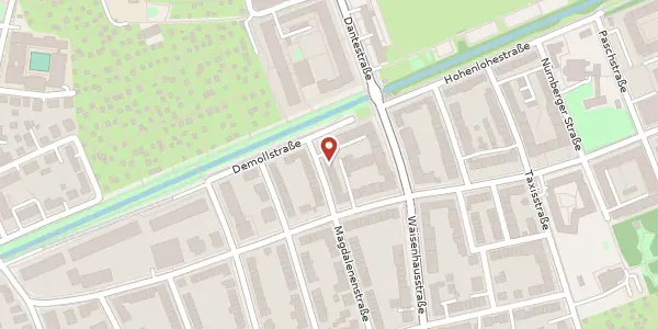 Karte der Umgebung von Magdalenenstr. 54, 80638 München