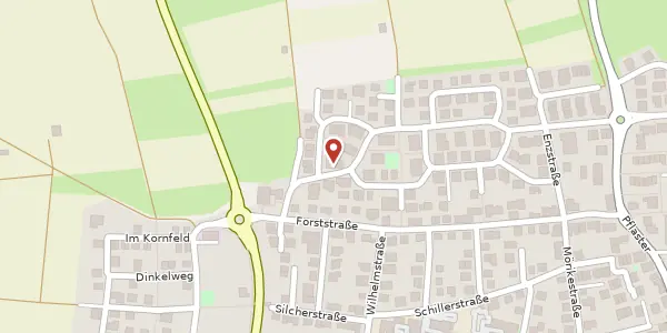 Karte der Umgebung von Karl-Braun-Straße 38, 74379 Ingersheim