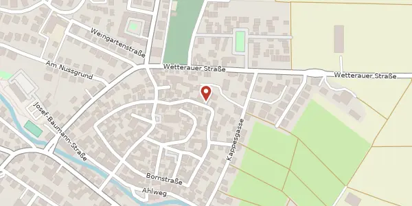 Karte der Umgebung von Bornstr. 46, 61352 Bad Homburg