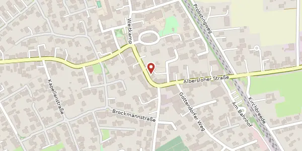 Karte der Umgebung von Albersloher Str. 7, 48317 Drensteinfurt-Rinkerode