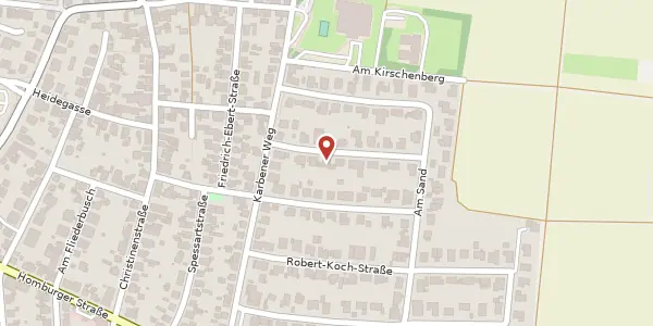 Karte der Umgebung von Martin-Luther-Str. 7A, 61184 Karben
