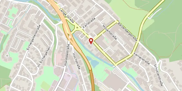Karte der Umgebung von Langestraße 89, 76530 Baden-Baden
