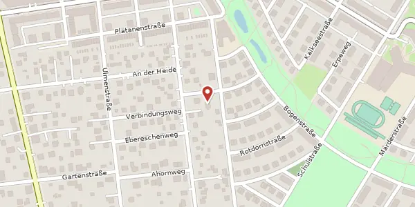 Karte der Umgebung von Auf der Höhe 86 a, 15366 Hoppegarten OT Hönow