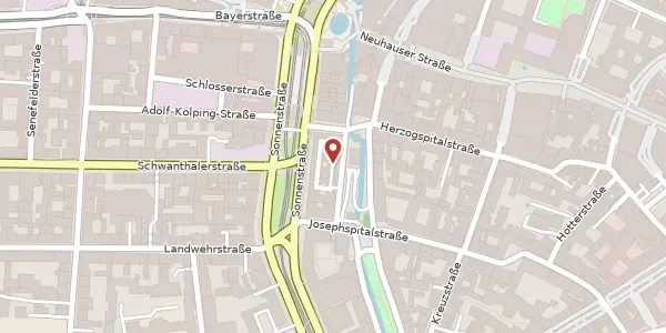 Karte der Umgebung von Herzog-Wilhelm-Str. 10, 80331 München