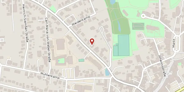 Karte der Umgebung von Hoheluftstraße 8, 23758 Oldenburg