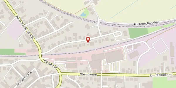 Karte der Umgebung von Bahnhofstraße 27, 25554 Wilster