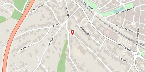 Karte der Umgebung von Frankenstraße 53, 56626 Andernach
