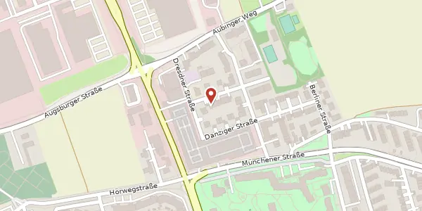 Karte der Umgebung von Breslauer Str. 4, 82110 Germering