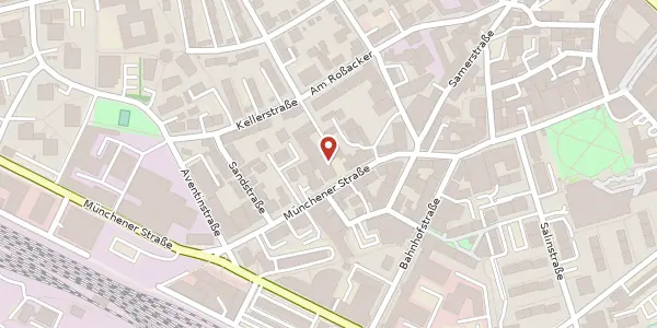 Karte der Umgebung von Münchener Str. 62, 83022 Rosenheim