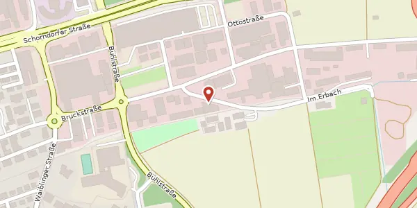 Karte der Umgebung von Ernst-Heinkel-Strasse 8, 70734 Fellbach