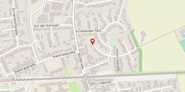 Karte der Umgebung von Laurentiusstr. 9, 41352 Korschenbroich