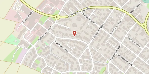 Karte der Umgebung von Martin-Maier-Straße 64, 74223 Flein