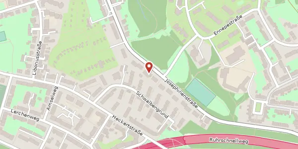 Karte der Umgebung von Josephinenstr. 172, 44807 Bochum