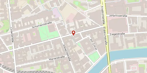 Karte der Umgebung von Reinhardtstraße 17, 10117 Berlin