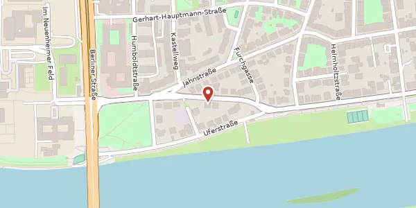 Karte der Umgebung von Posseltstraße 5, 69120 Heidelberg