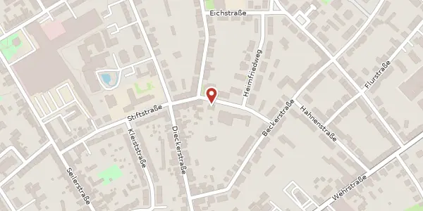 Karte der Umgebung von Dietrich-Bonhoeffer-Str. 3, 46047 Oberhausen