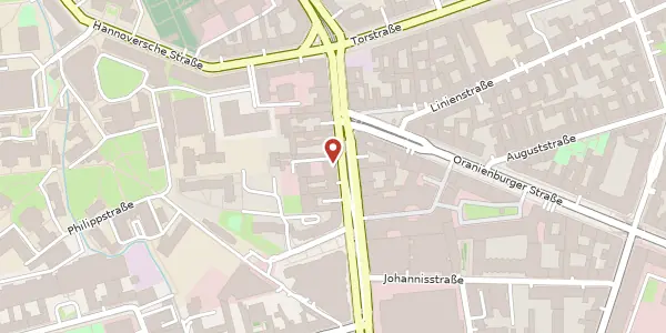 Karte der Umgebung von Friedrichstraße 126, 10117 Berlin