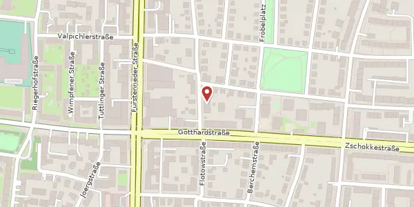 Karte der Umgebung von Kirchmairstr. 33, 80686 München
